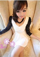 闺蜜装美丽说2013蘑菇街春装新款韩版夜店女装服装批发潮流连衣裙 