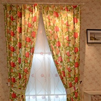 春意盎然窗帘成品  规格 1.4米宽*2.9米高