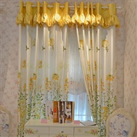 春色满园窗帘布料 规格 2.8米高  要几米拍几米